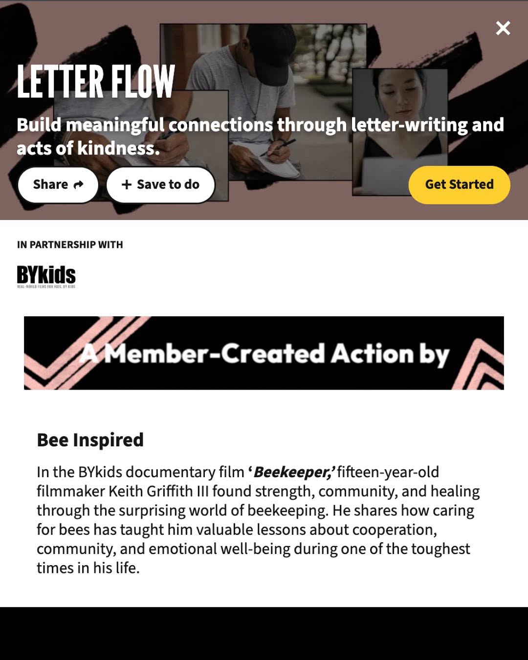 BIG NEWS. Our first-ever collab with Do Something is officially LIVE