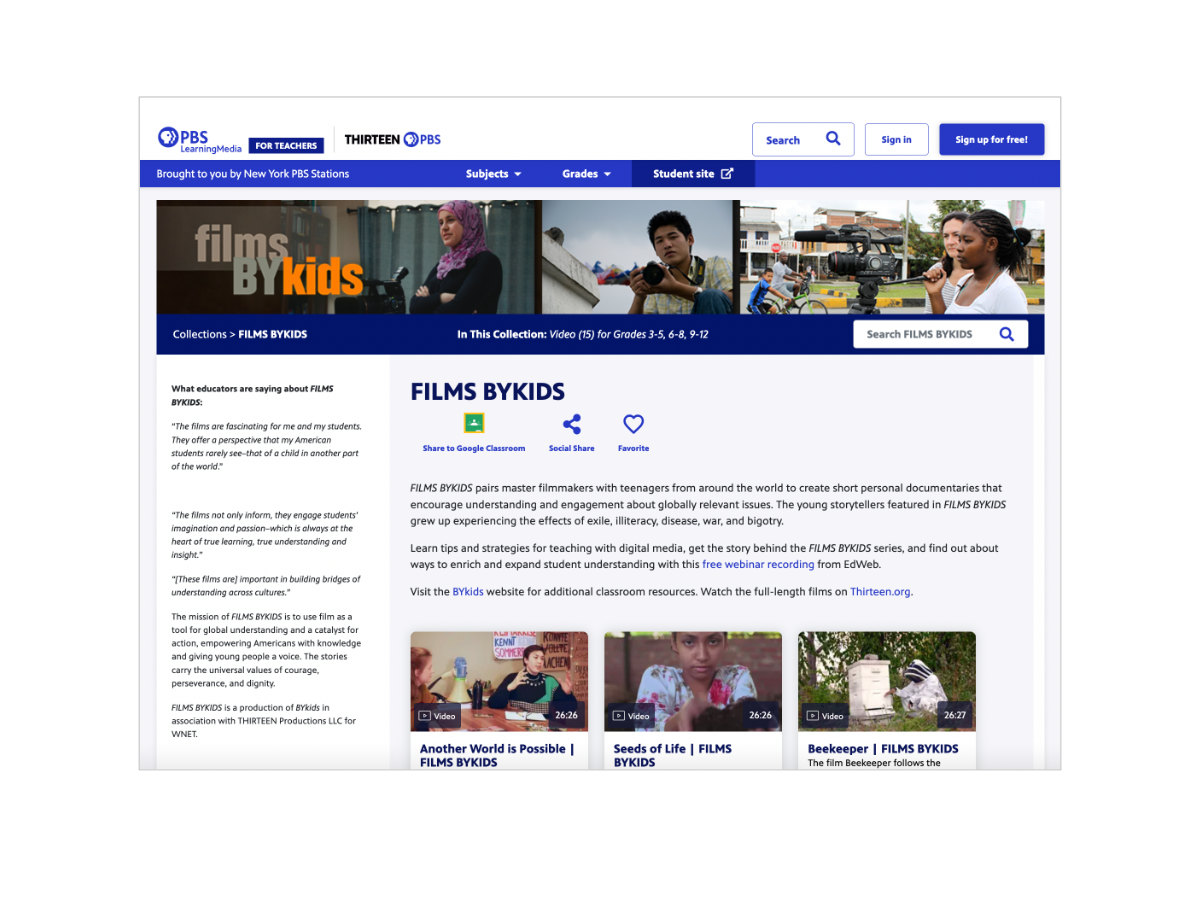 PBS Learning Media